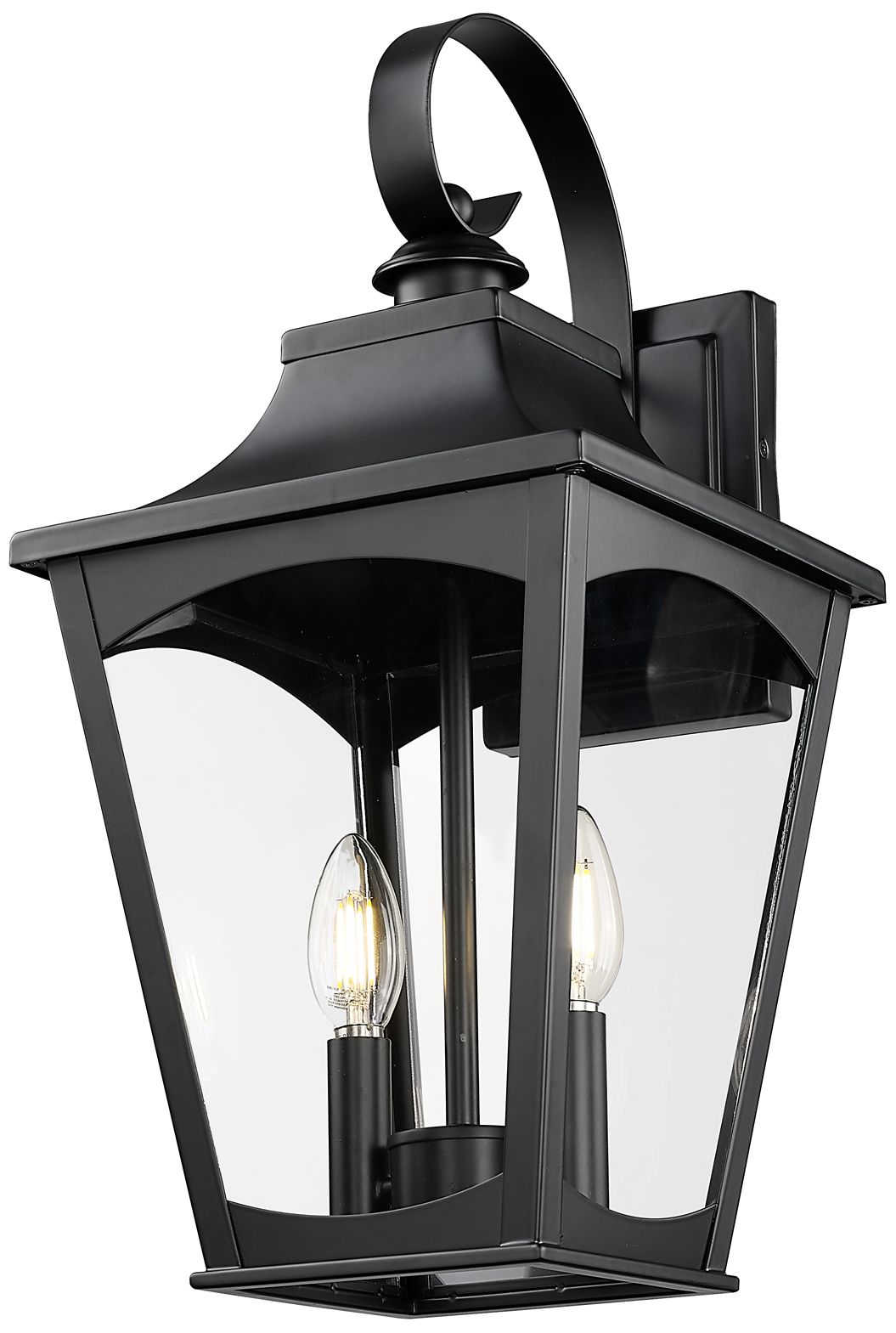 Image 3 Millennium Curry Outdoor Wall Sconce  Black more views