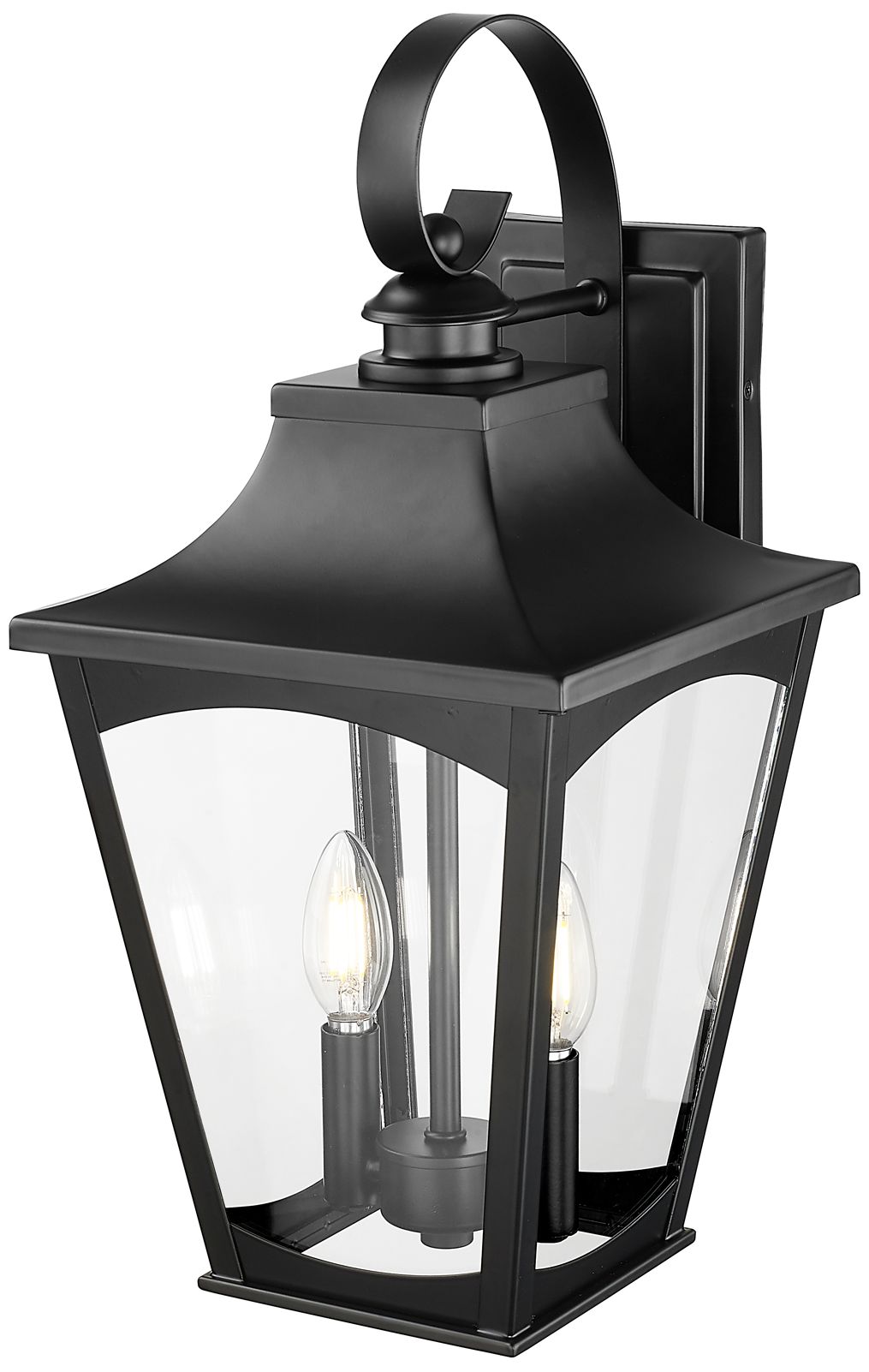 Image 4 Millennium Curry Outdoor Wall Sconce  Black more views