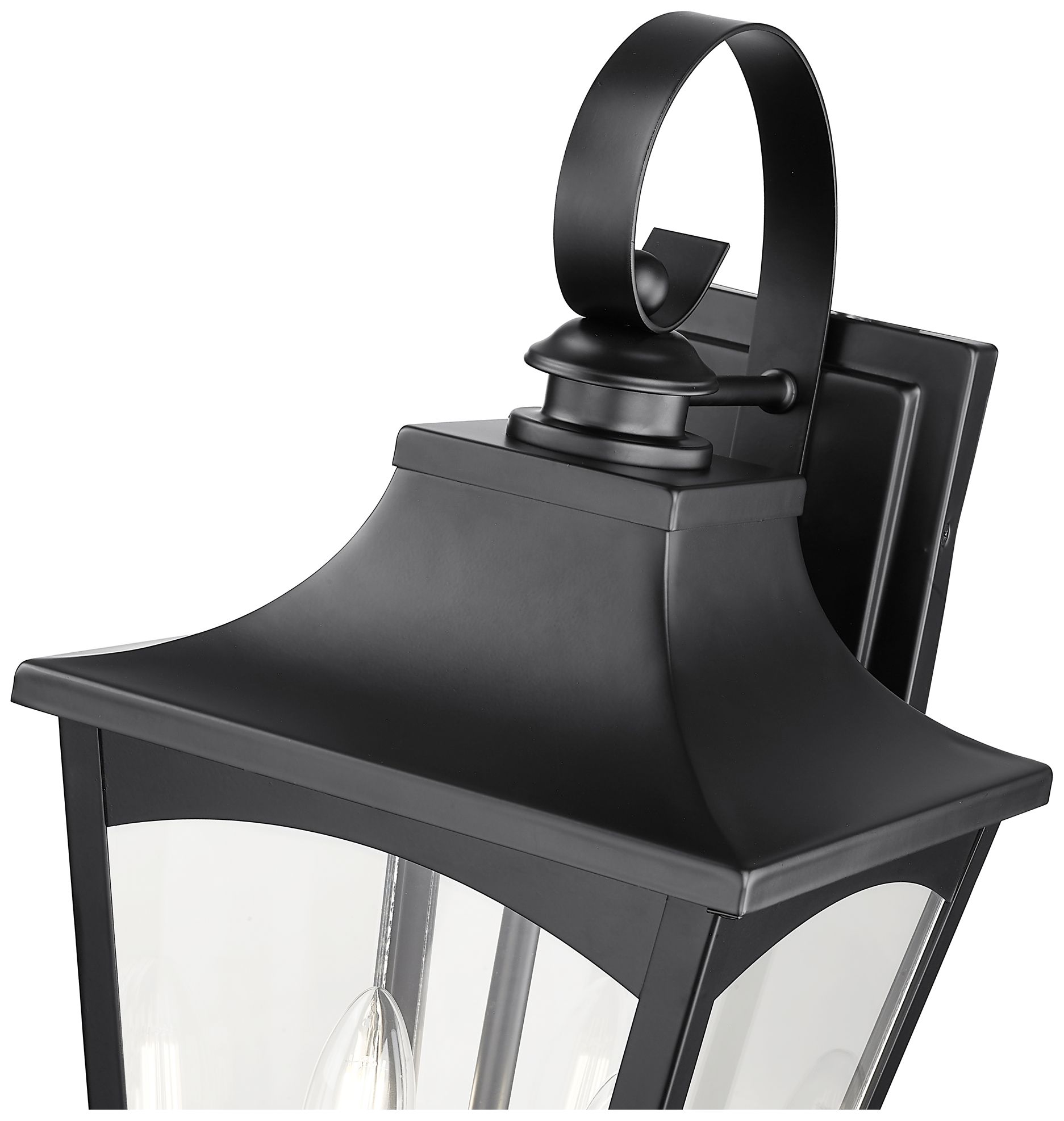 Image 5 Millennium Curry Outdoor Wall Sconce  Black more views
