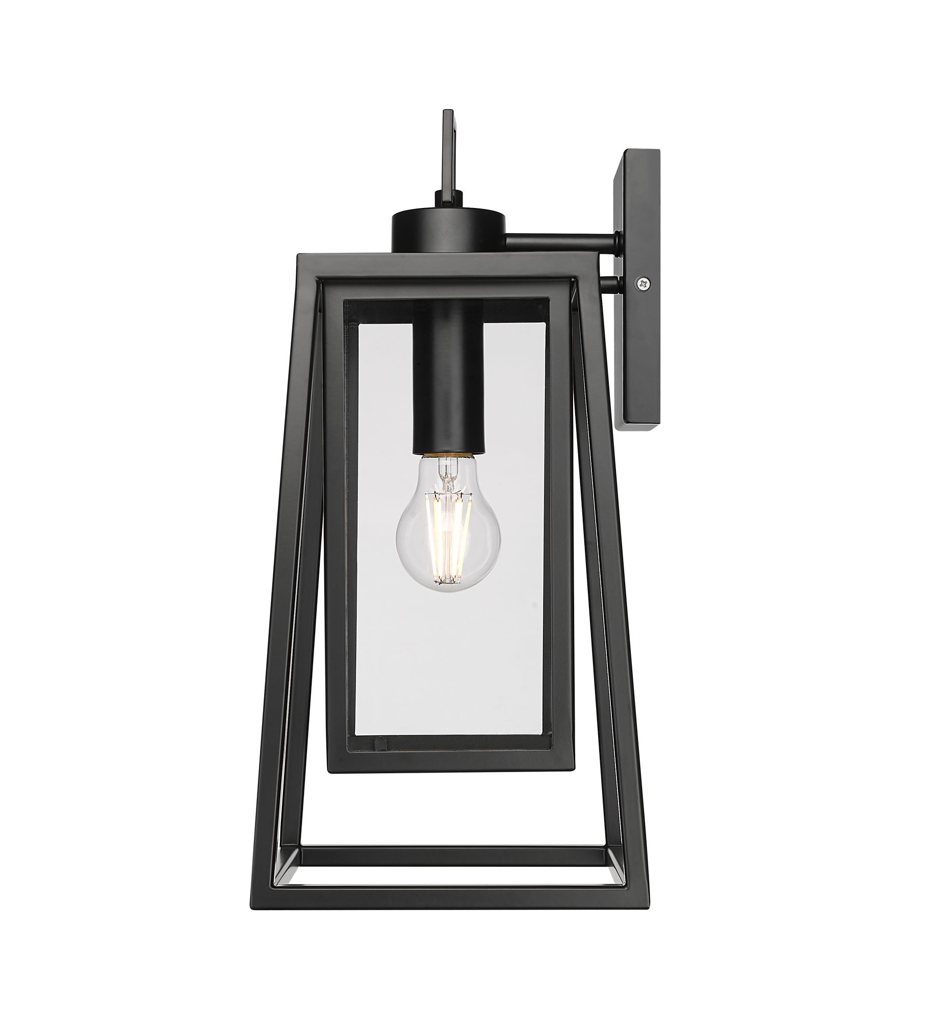 Image 3 Millennium Denzell 1-Light 17.25" Powder Coated Black Outdoor Wall Sconce more views