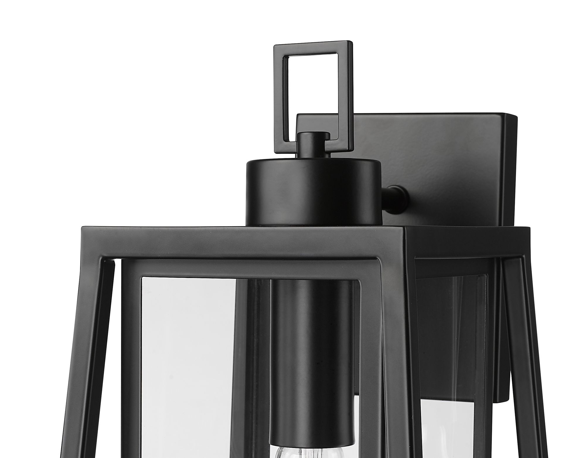 Image 4 Millennium Denzell 1-Light 17.25" Powder Coated Black Outdoor Wall Sconce more views