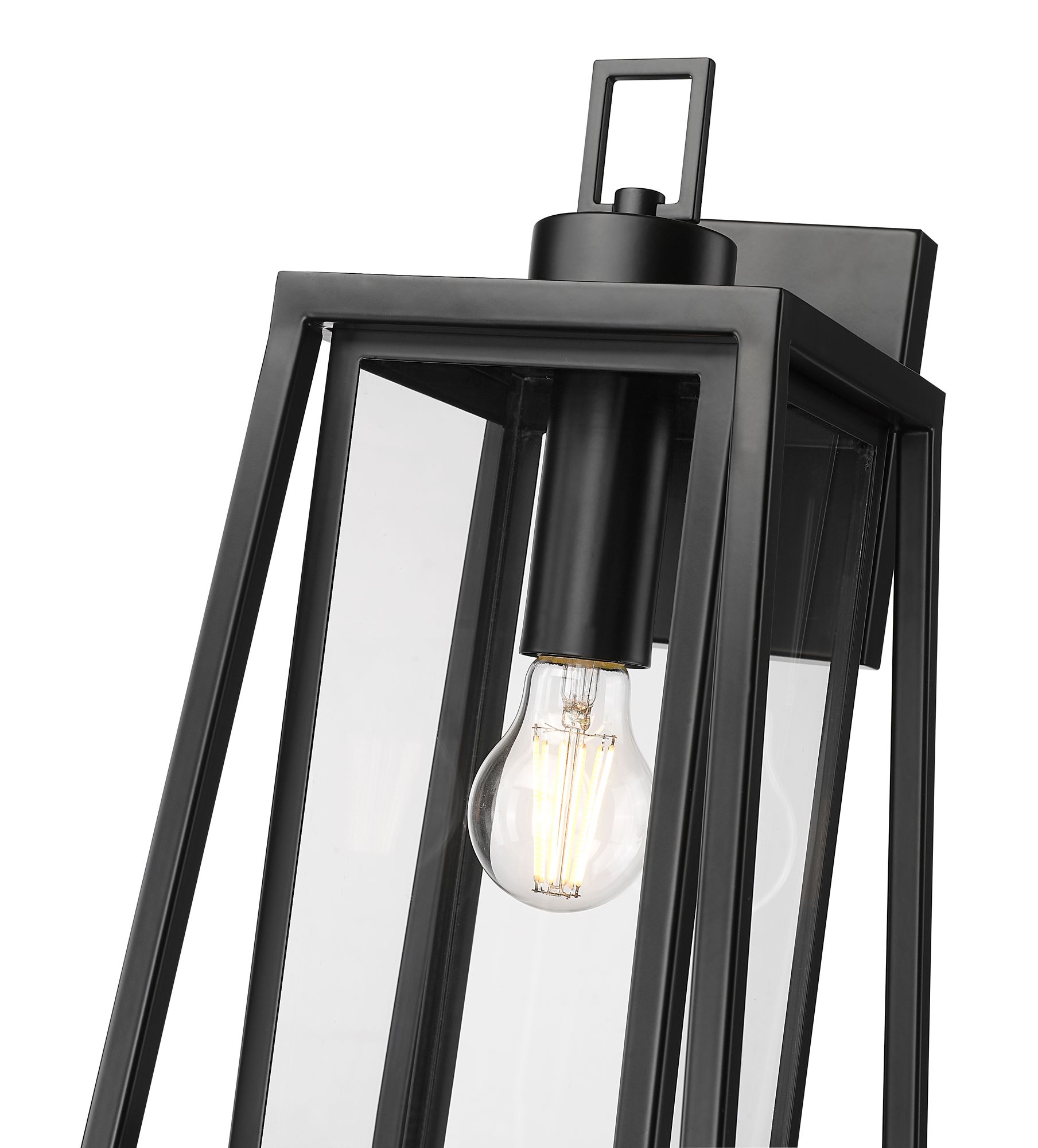 Image 5 Millennium Denzell 1-Light 17.25" Powder Coated Black Outdoor Wall Sconce more views