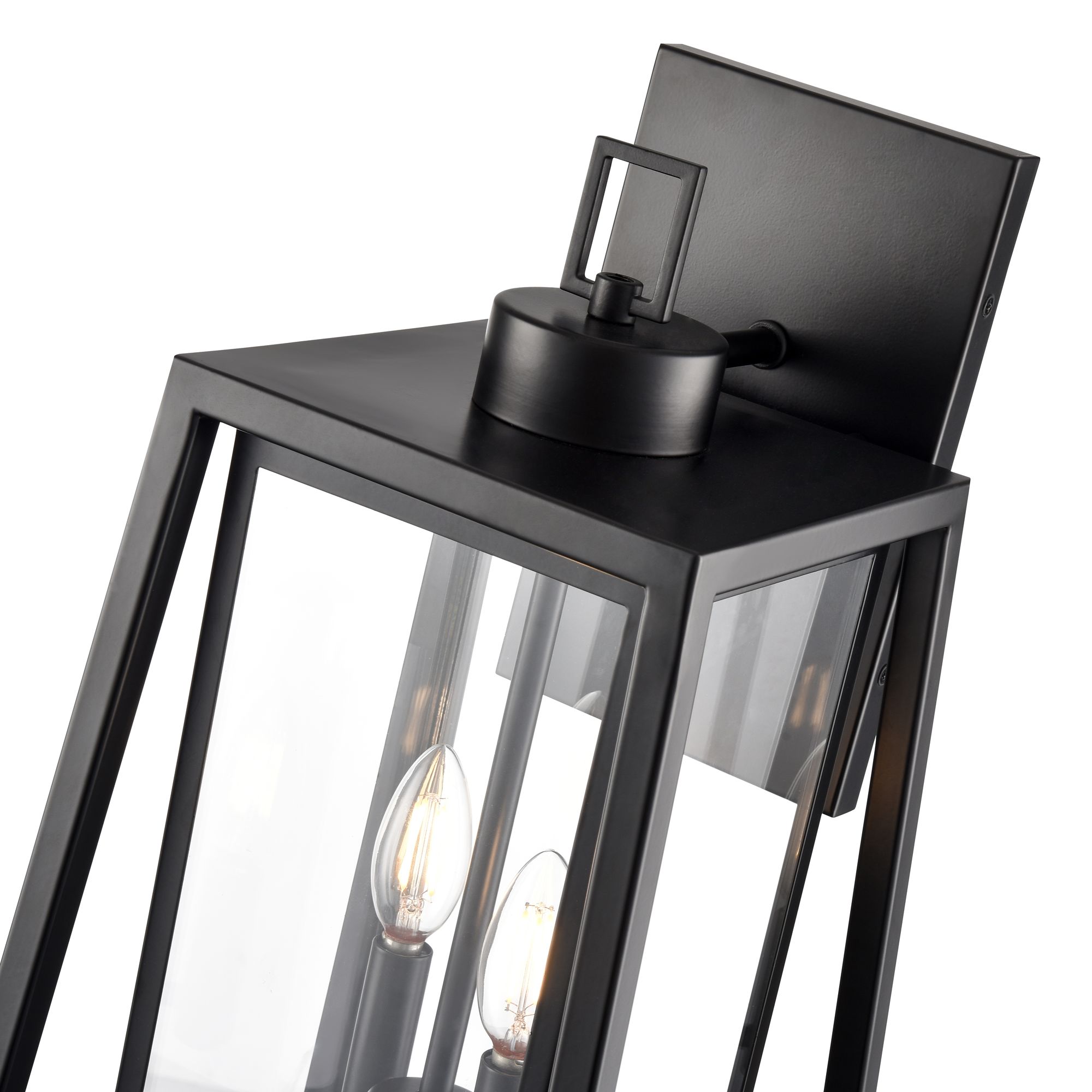 Image 5 Millennium Denzell 2-Light 21.25" Powder Coated Black Outdoor Wall Sconce more views
