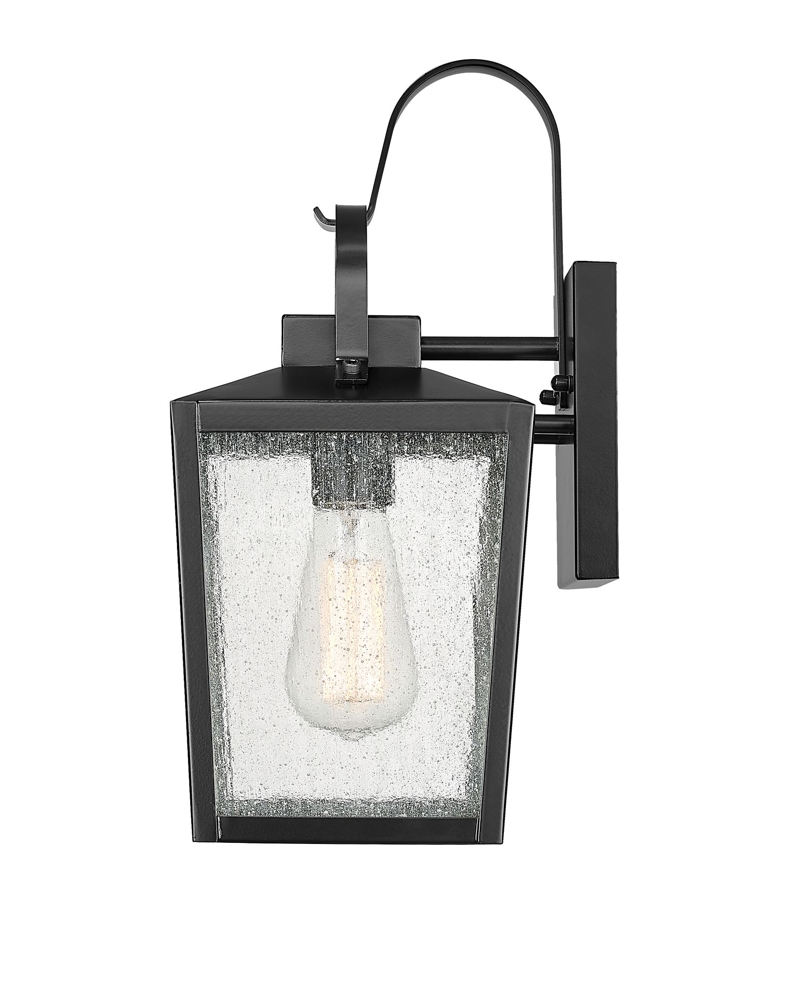 Image 5 Millennium Devens 1-Light 17.88" Powder Coated Black Outdoor Wall Sconce more views
