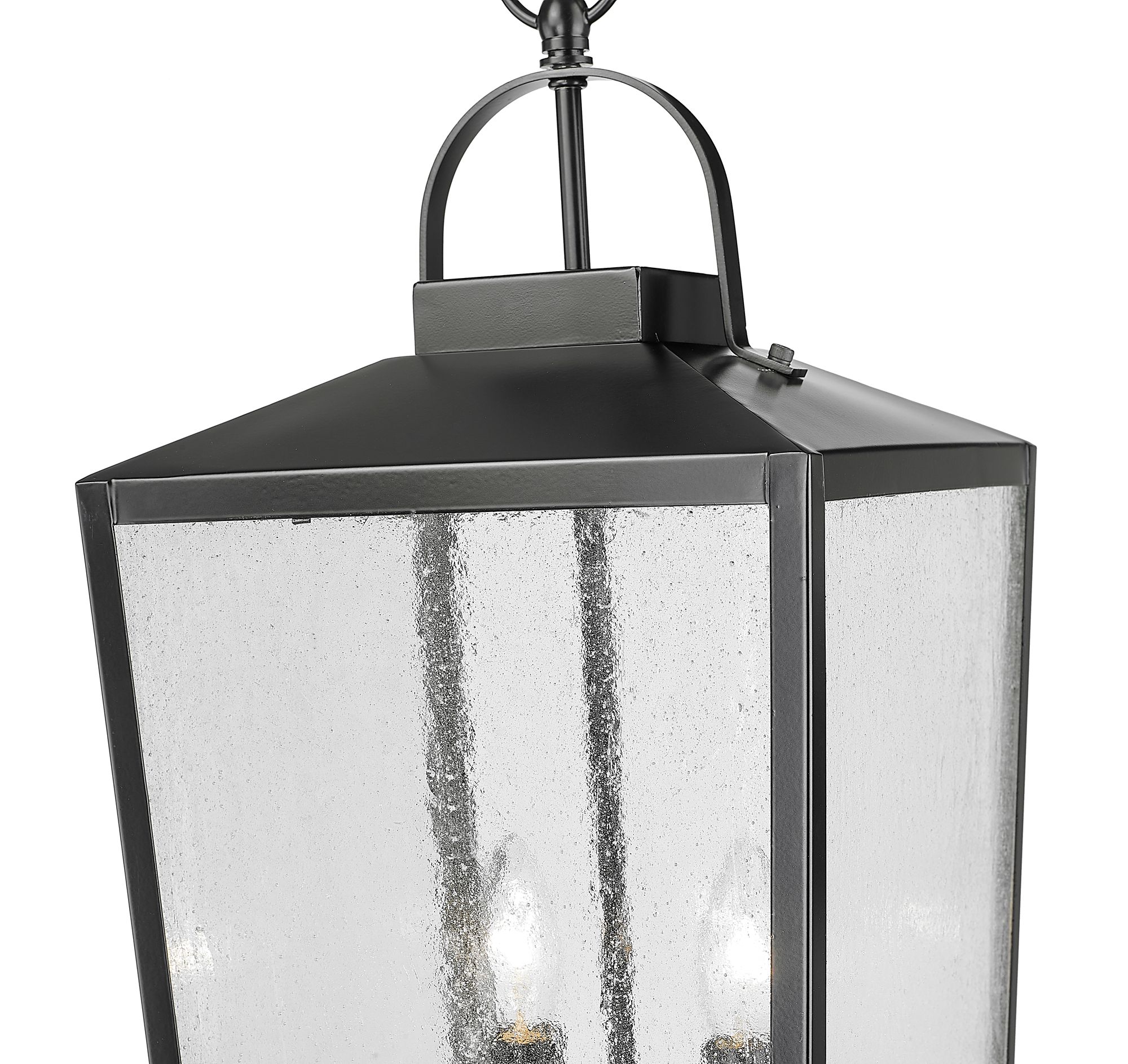 Image 5 Millennium Devens 2-Light 22" Powder Coated Black Outdoor Hanging Lantern more views