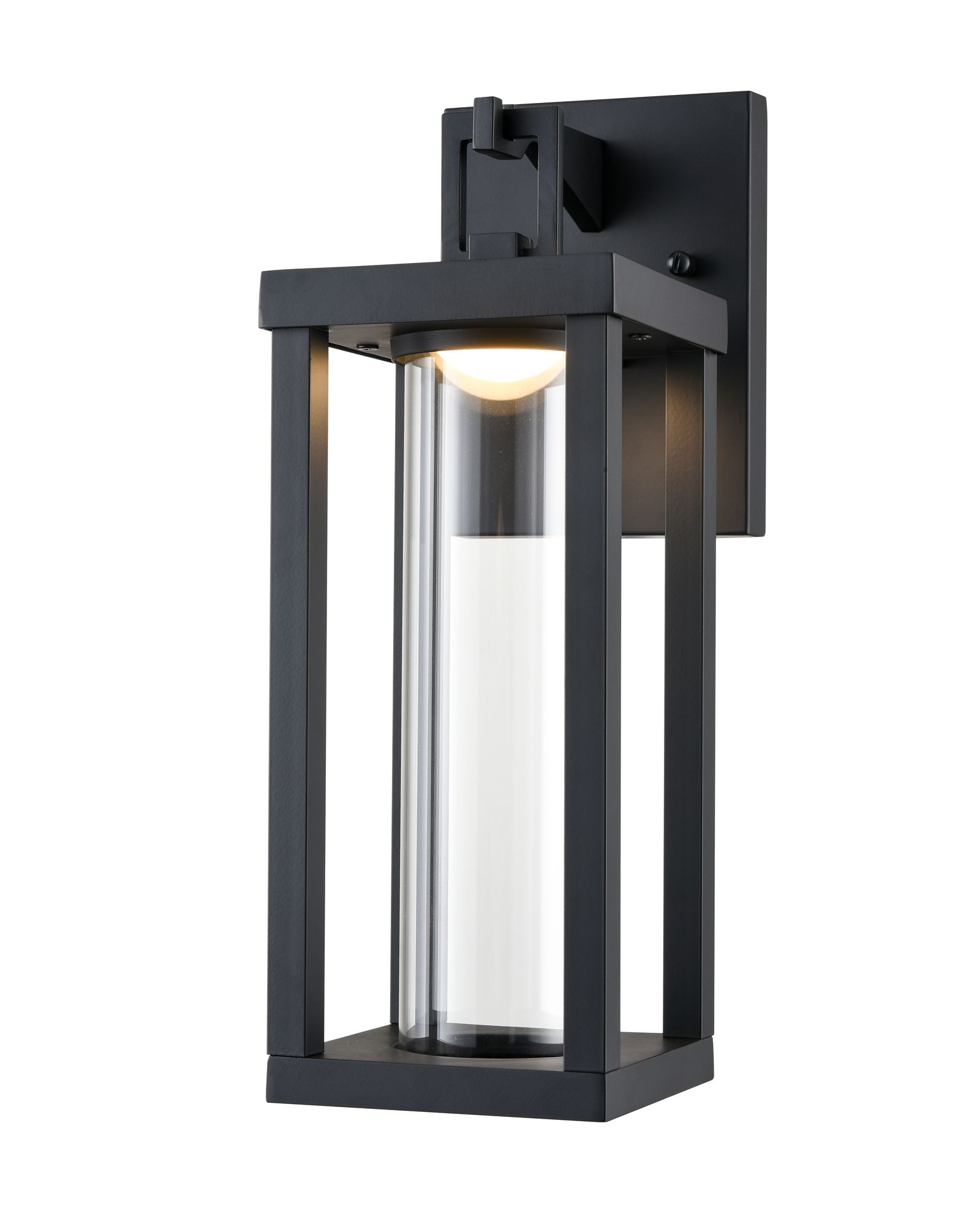 Image 3 Millennium Dumont LED 13.75" Powder Coated Black Outdoor Wall Sconce more views