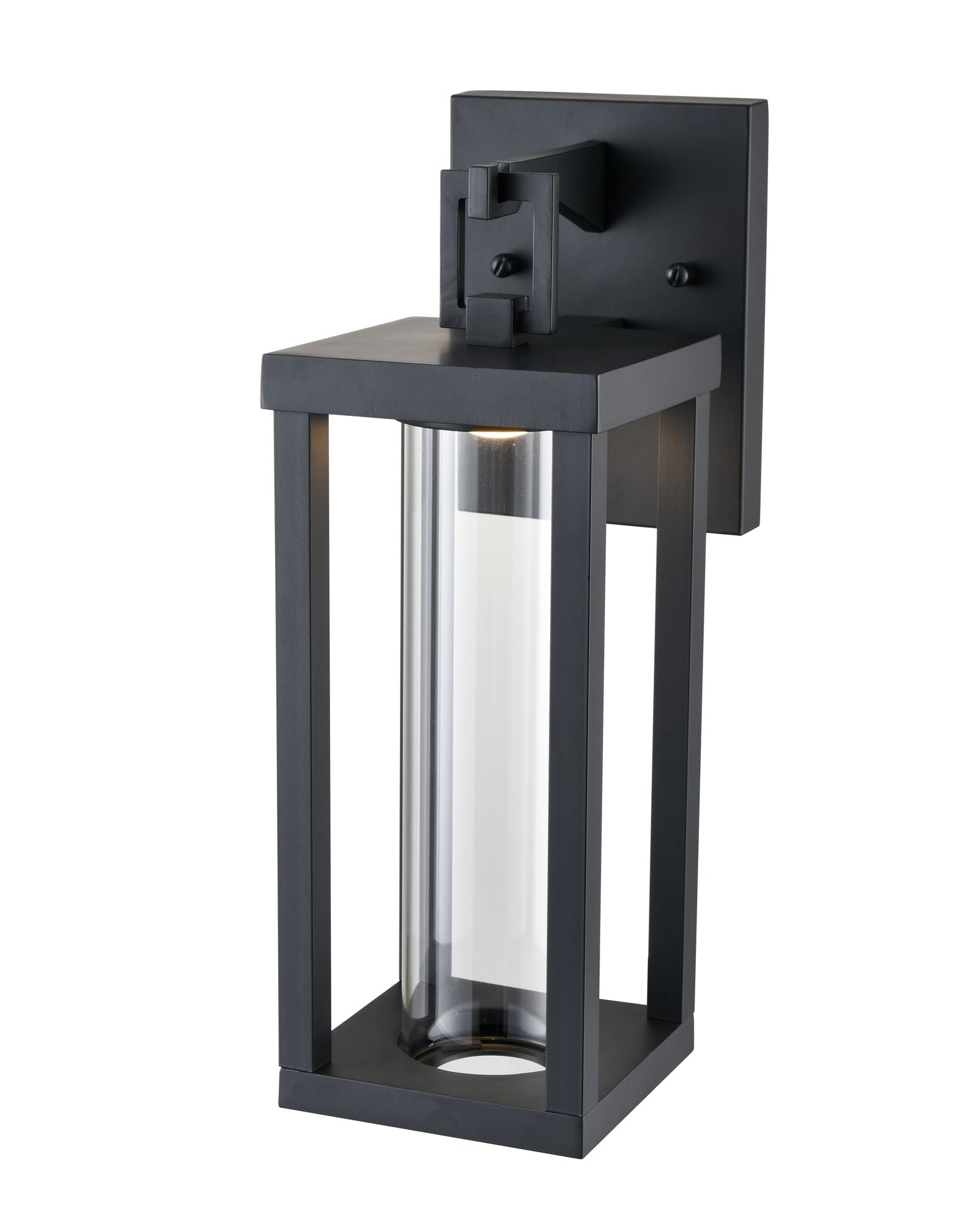 Image 4 Millennium Dumont LED 13.75" Powder Coated Black Outdoor Wall Sconce more views