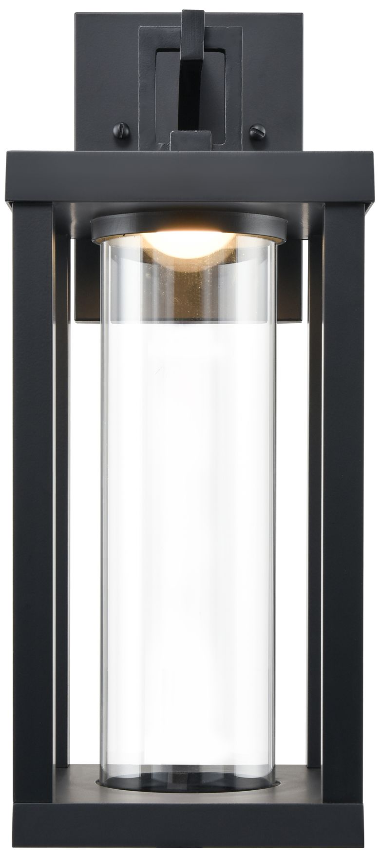 Millennium Dumont LED 16" Powder Coated Black Outdoor Wall Sconce