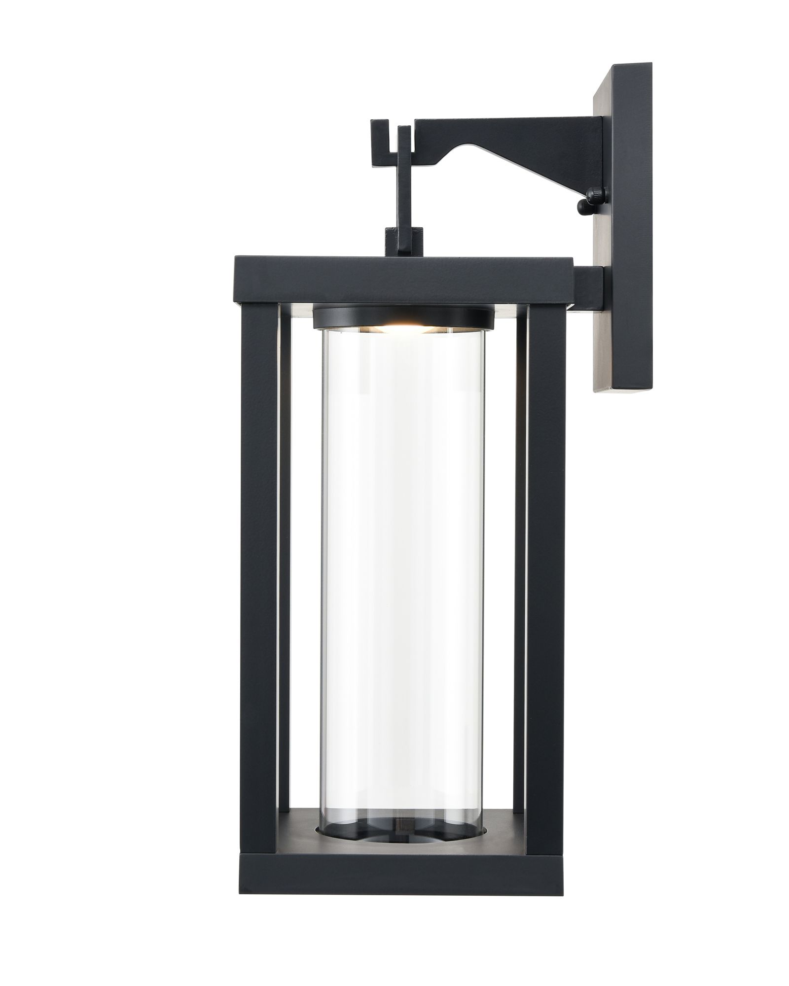 Image 5 Millennium Dumont LED 16" Powder Coated Black Outdoor Wall Sconce more views