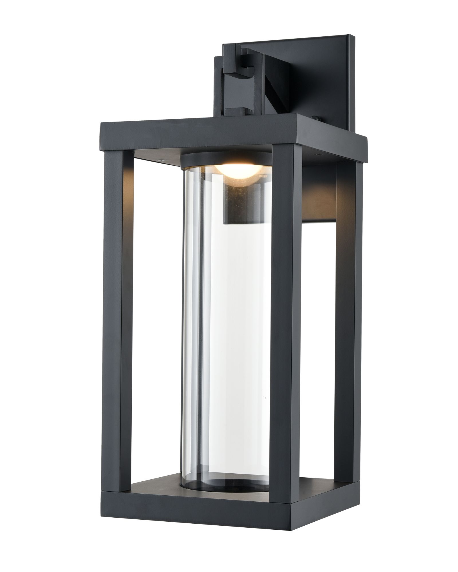 Image 3 Millennium Dumont LED 18" Powder Coated Black Outdoor Wall Sconce more views