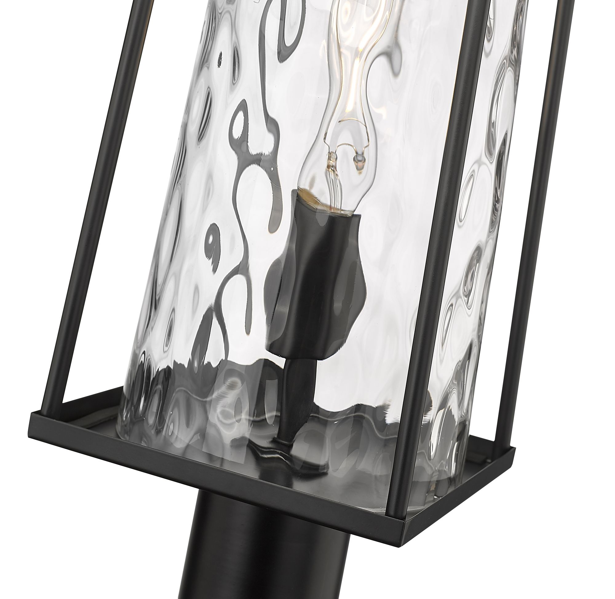 Image 6 Millennium Dutton 1-Lt 20.5" Powder Coated Black Outdoor Post Lantern more views