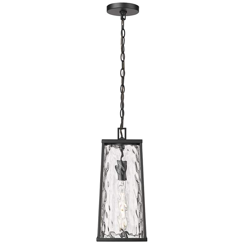 Image 3 Millennium Dutton Outdoor Hanging Lantern Black more views