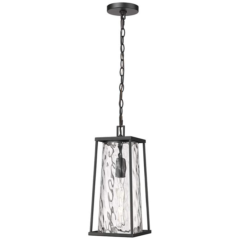 Image 4 Millennium Dutton Outdoor Hanging Lantern Black more views