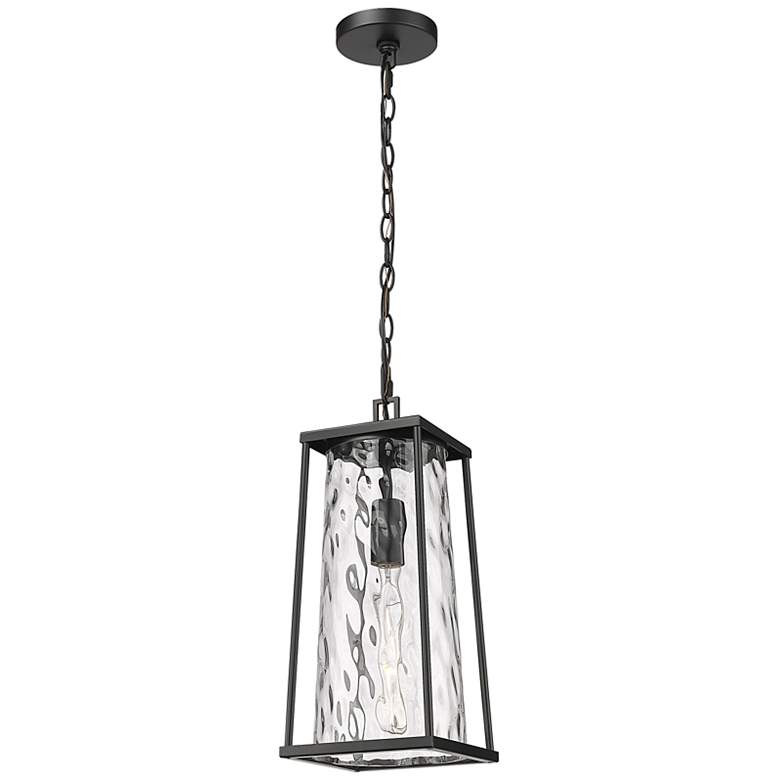 Image 5 Millennium Dutton Outdoor Hanging Lantern Black more views