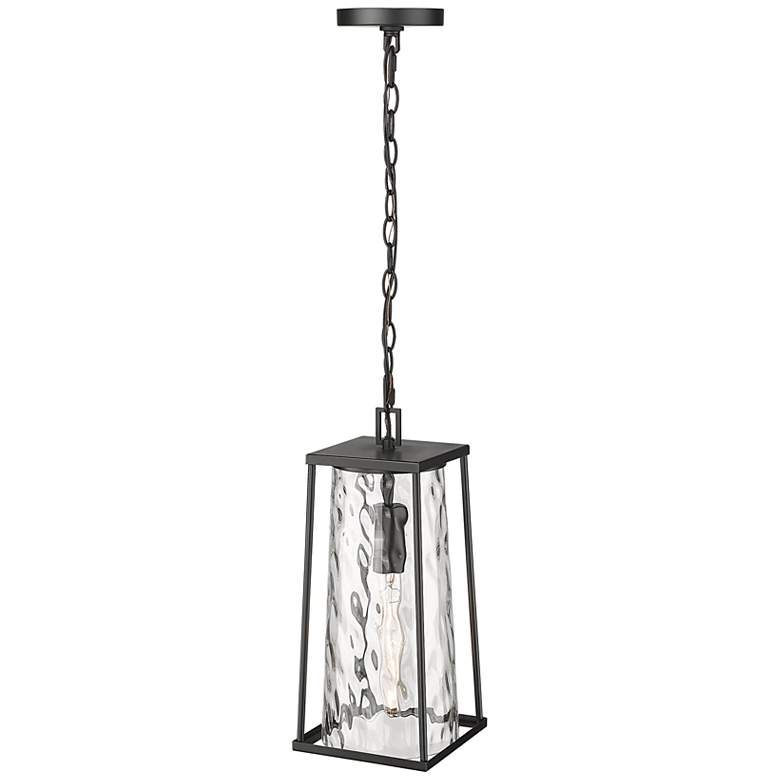 Image 6 Millennium Dutton Outdoor Hanging Lantern Black more views
