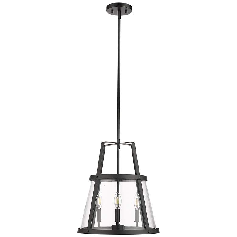 Image 1 Millennium Edelweiss Pendant light Black