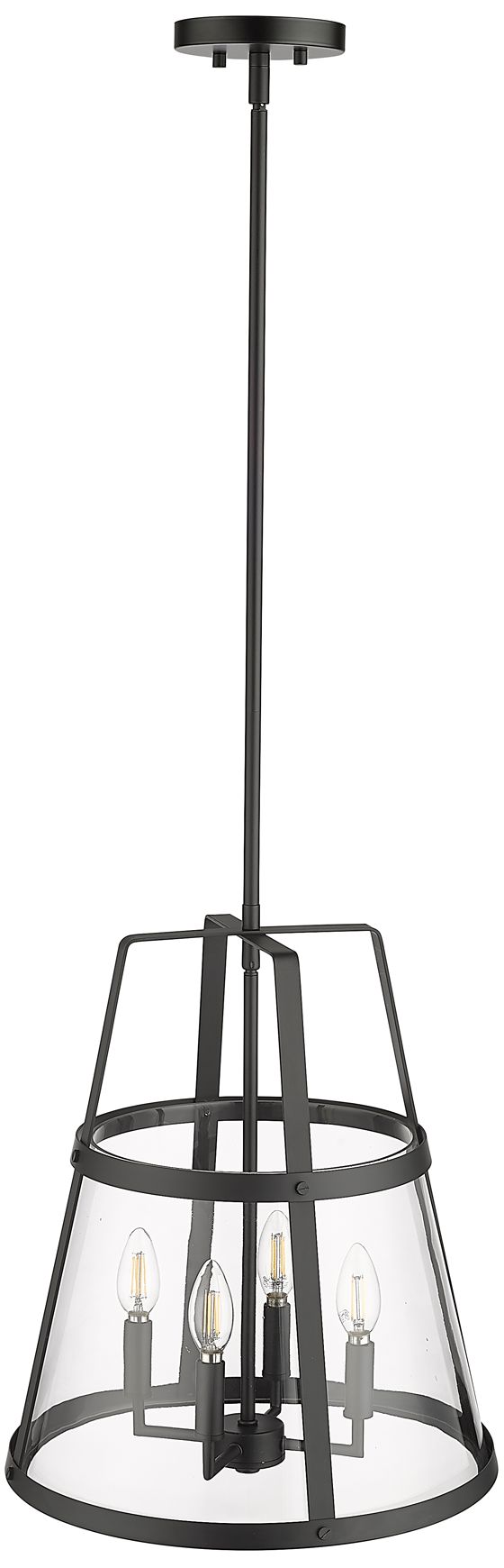 Image 5 Millennium Edelweiss Pendant light  Black more views