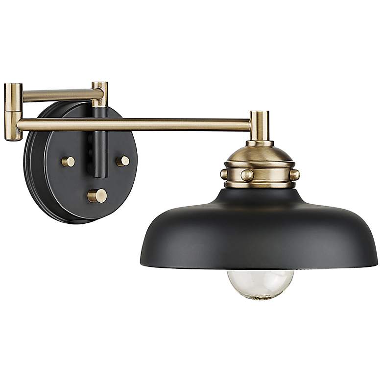 Image 2 Millennium Ellison 6 1/4" High Modern Adjustable Swing Arm Wall Light