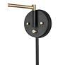 5_Millennium Ellison 6 1/4" High Modern Adjustable Swing Arm Wall Light more views