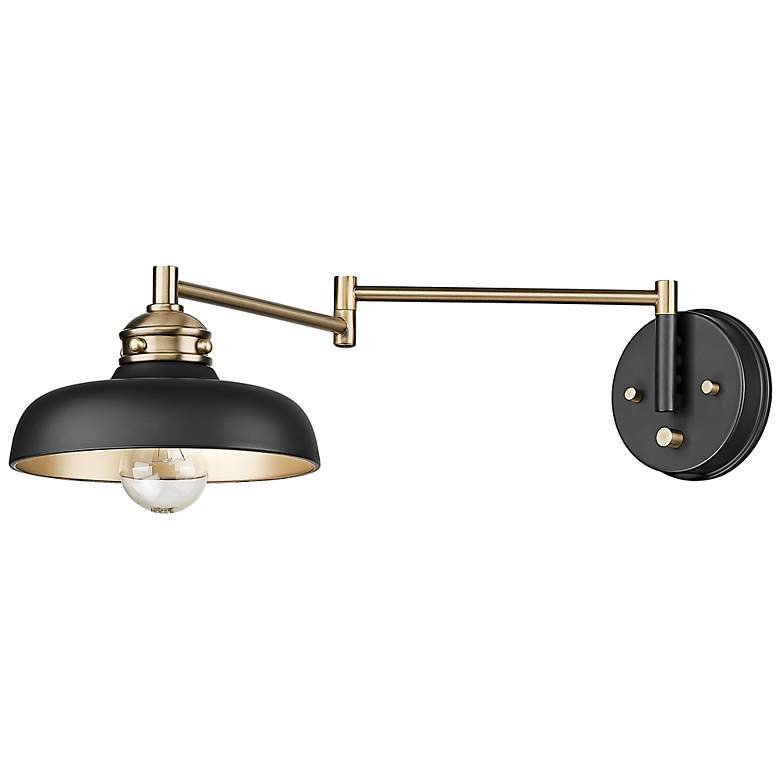 Image 6 Millennium Ellison 6 1/4" High Modern Adjustable Swing Arm Wall Light more views