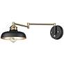 6_Millennium Ellison 6 1/4" High Modern Adjustable Swing Arm Wall Light more views