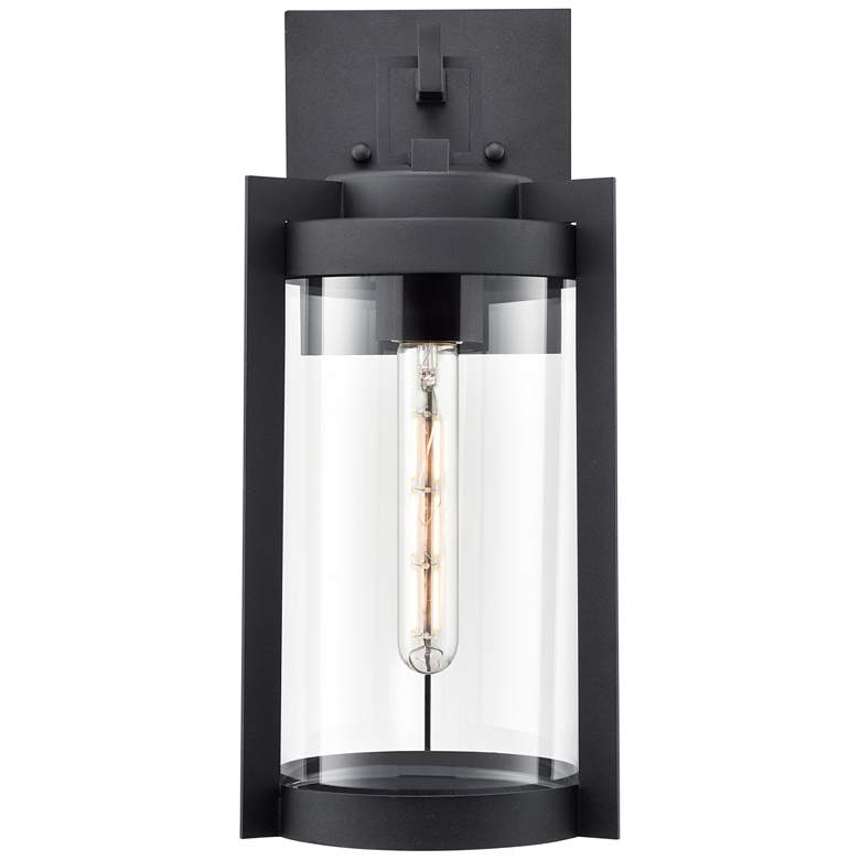 Image 1 Millennium Ellway Outdoor Wall Sconce Textured Black