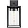 Millennium Ellway Outdoor Wall Sconce Textured Black
