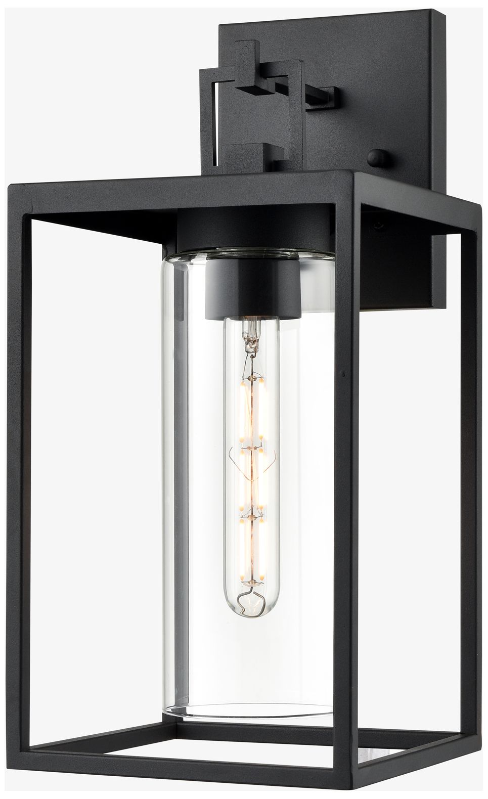 Thumbnail3 of Millennium Ellway Outdoor Wall Sconce Textured Black more views