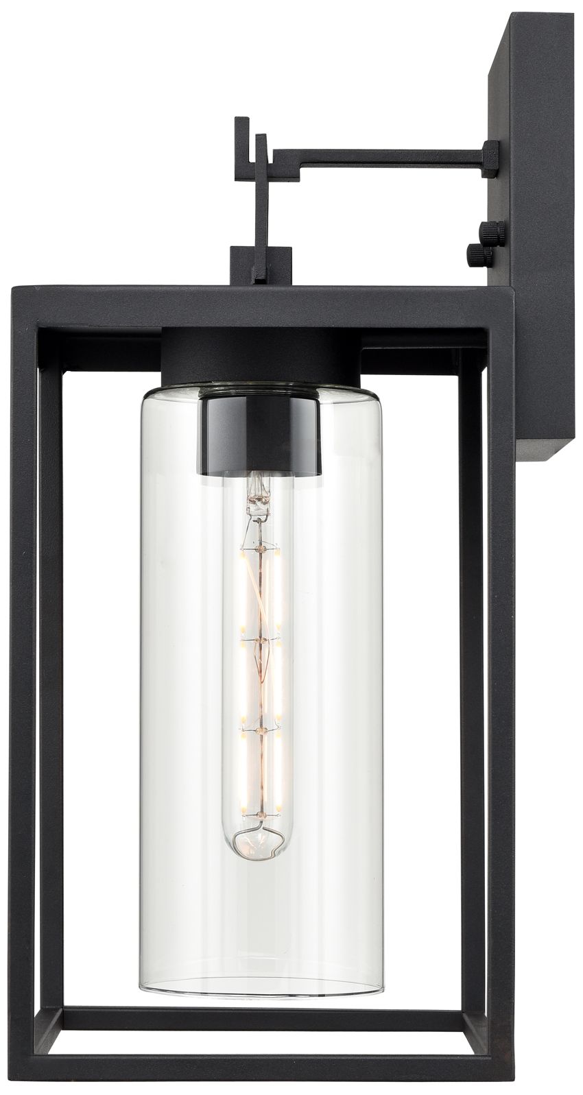 Millennium Ellway Outdoor Wall Sconce Textured Black