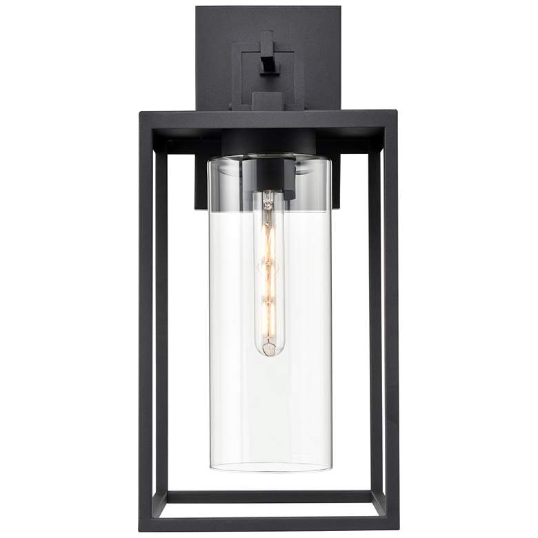 Image 1 Millennium Ellway Outdoor Wall Sconce Textured Black