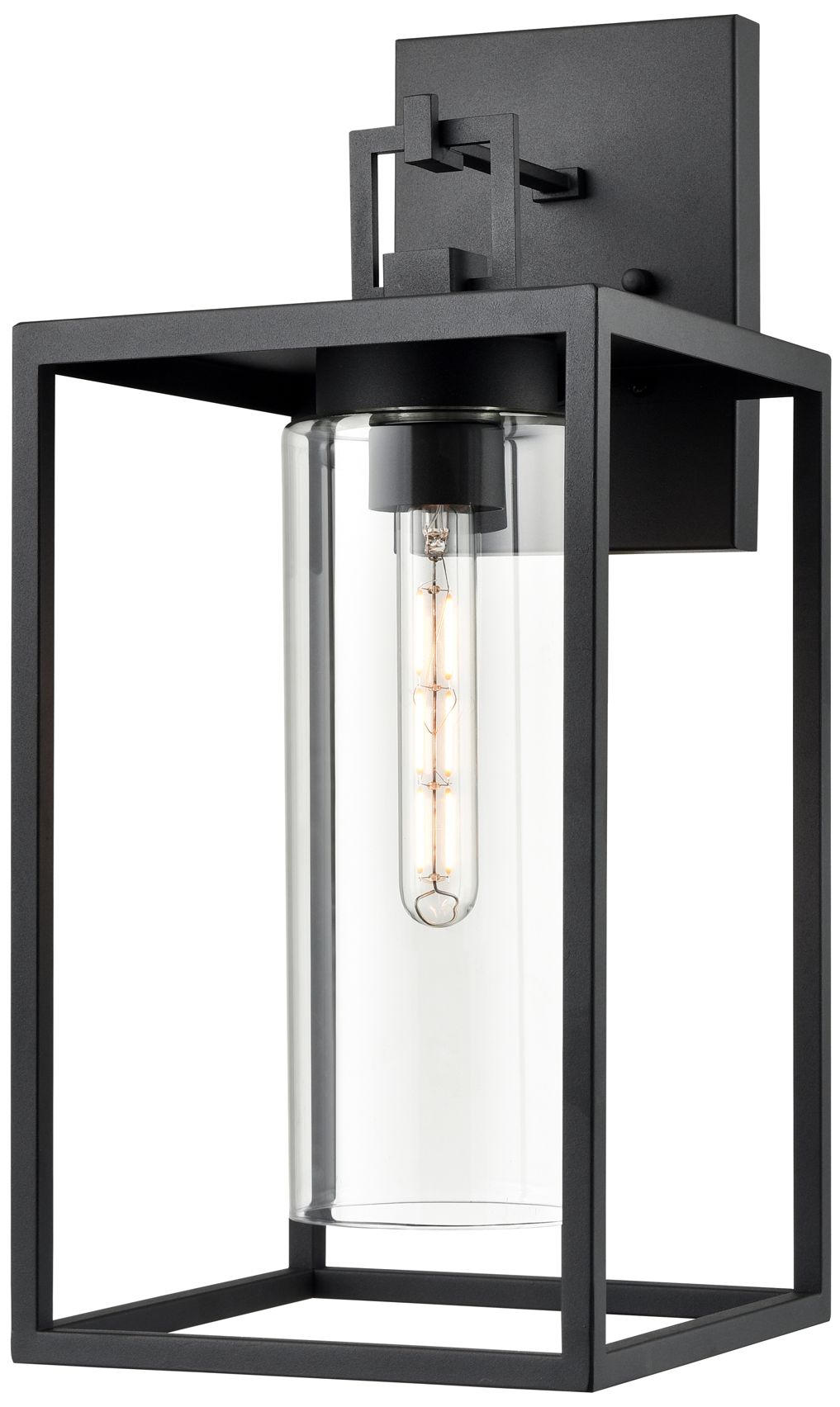 Image 4 Millennium Ellway Outdoor Wall Sconce Textured Black more views