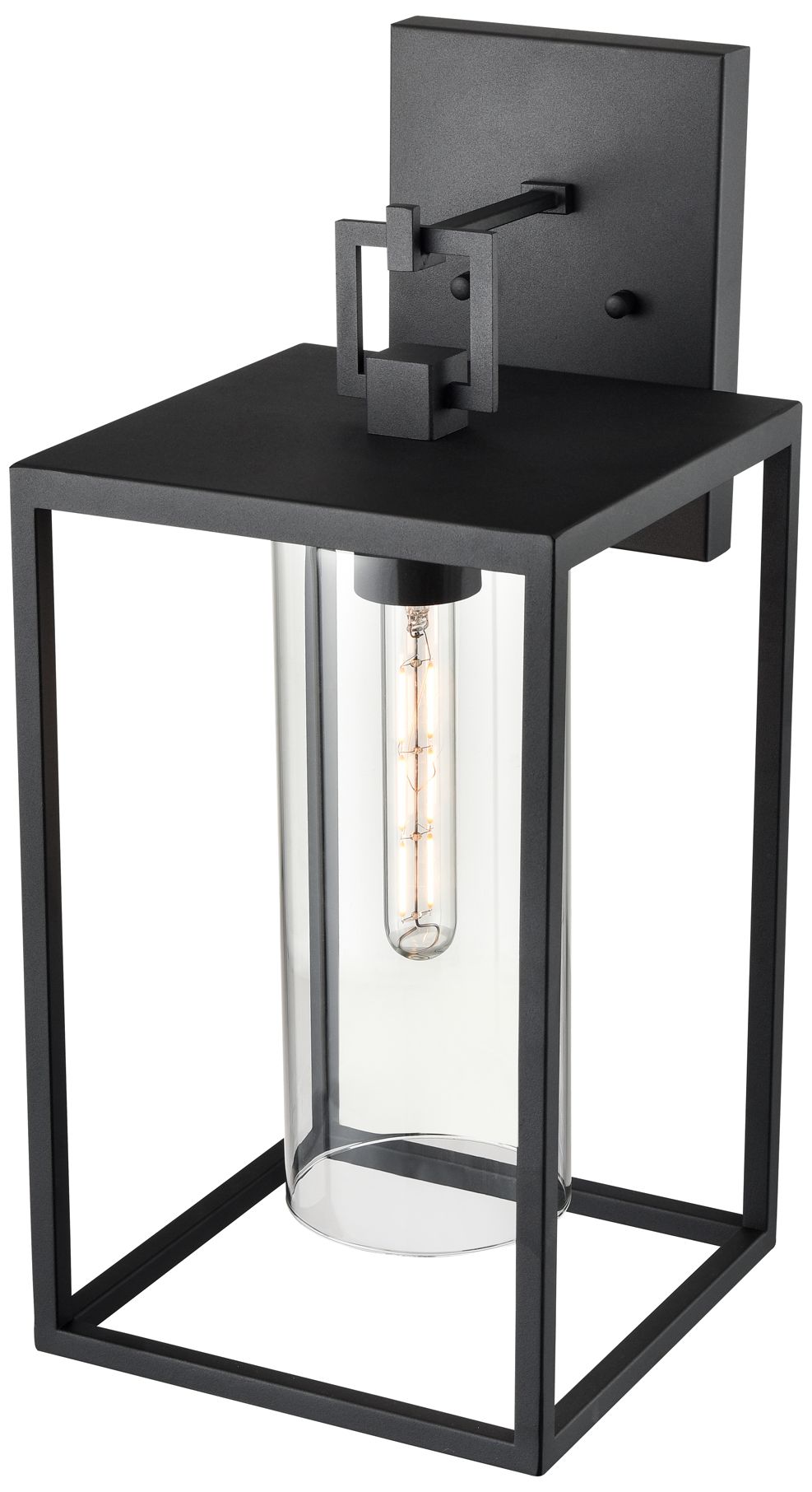 Image 5 Millennium Ellway Outdoor Wall Sconce Textured Black more views