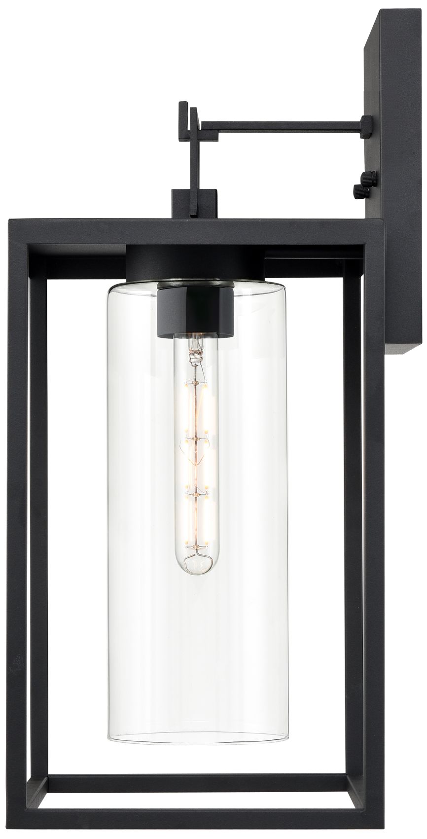 Image 6 Millennium Ellway Outdoor Wall Sconce Textured Black more views