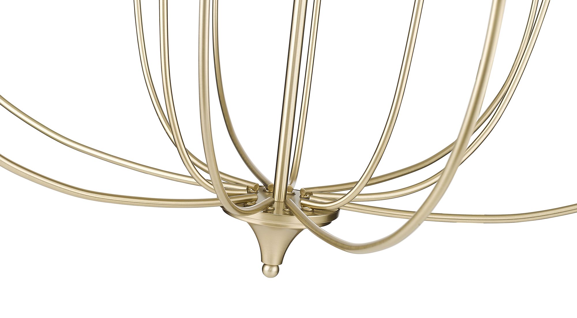 Image 7 Millennium Emery 12-Light 40.2" Modern Gold Chandelier more views