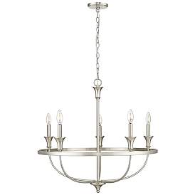 Image1 of Millennium Emery Chandelier Ceiling Light Brushed Nickel