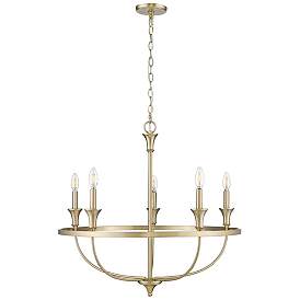 Image1 of Millennium Emery Chandelier Ceiling Light Modern Gold