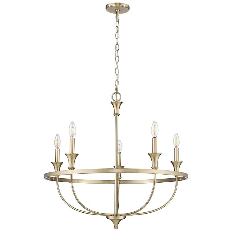 Image 2 Millennium Emery Chandelier Ceiling Light Modern Gold more views