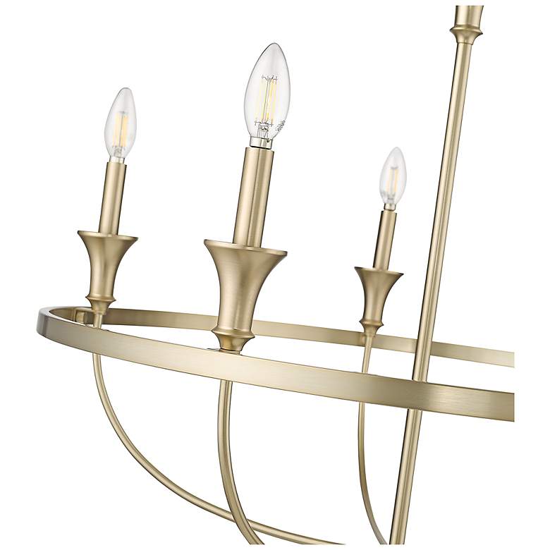 Image 5 Millennium Emery Chandelier Ceiling Light Modern Gold more views