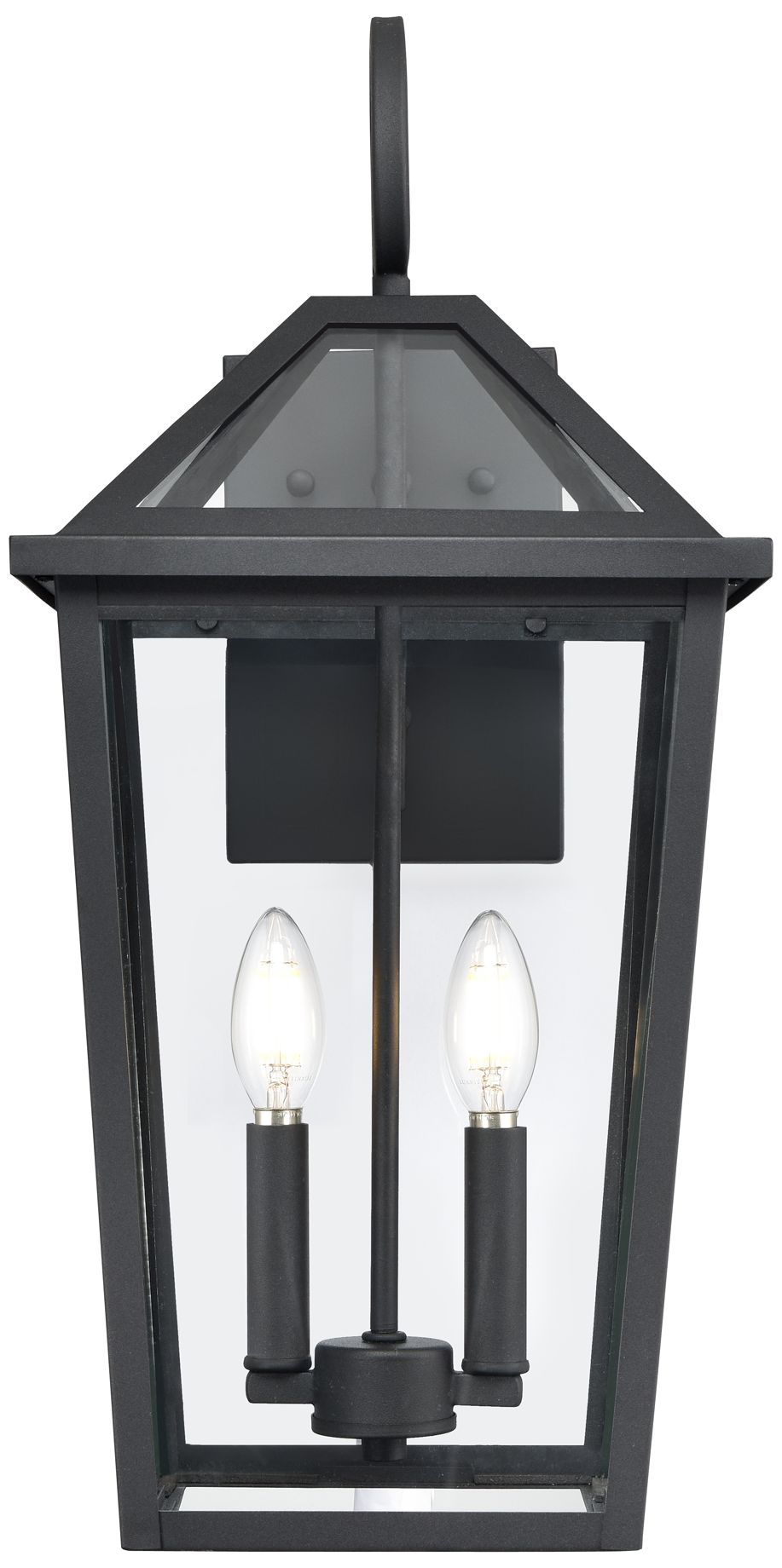 Thumbnail1 of Millennium Eston 2-Light 21.38" Textured Black Outdoor Wall Sconce
