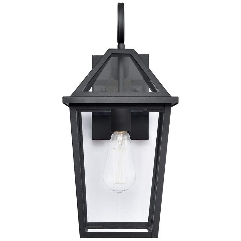 Image 1 Millennium Eston Outdoor Wall Sconce Textured Black