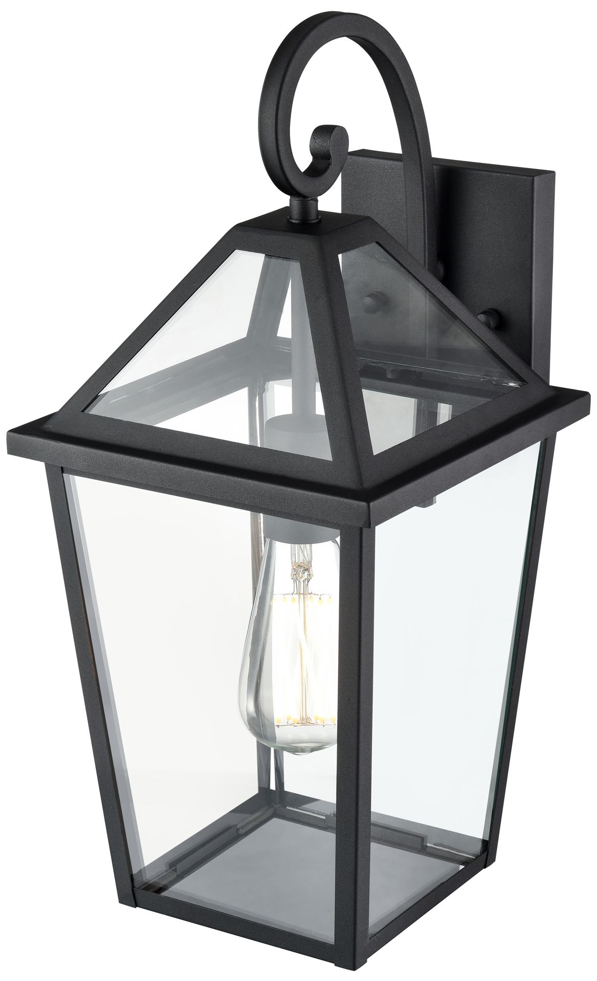 Image 3 Millennium Eston Outdoor Wall Sconce Textured Black more views