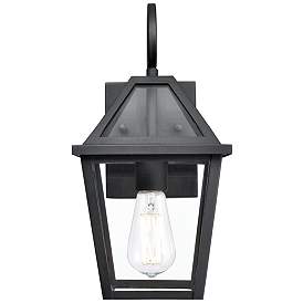 Image1 of Millennium Eston Outdoor Wall Sconce Textured Black