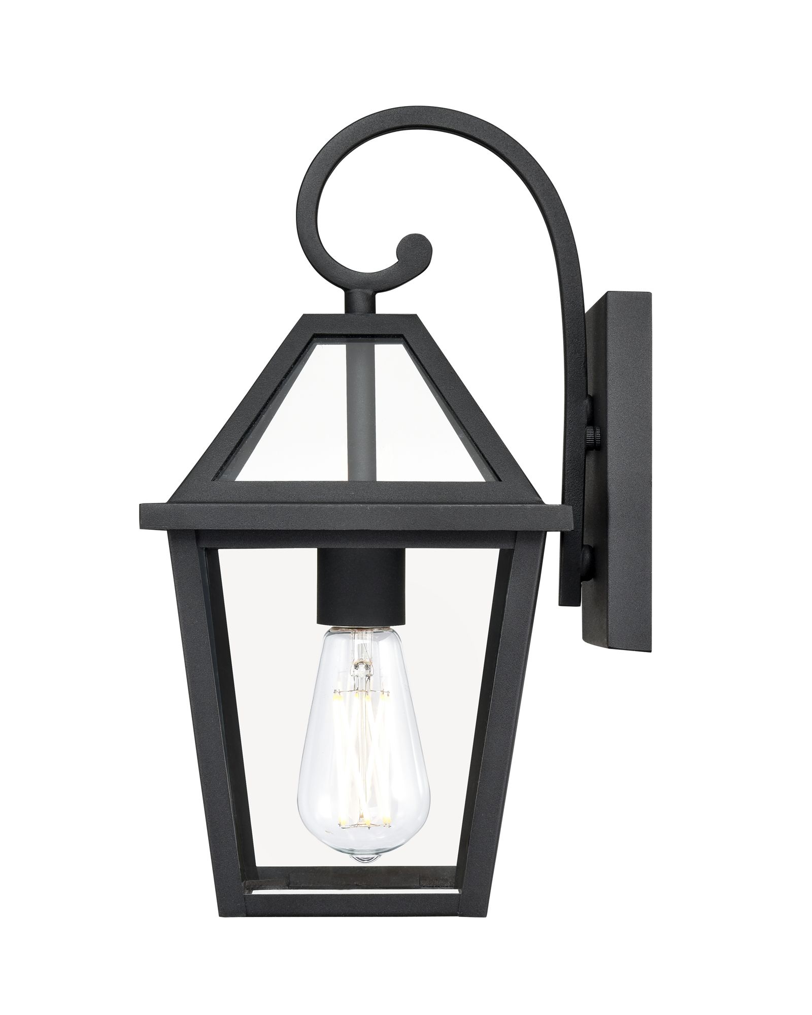 Thumbnail2 of Millennium Eston Outdoor Wall Sconce Textured Black more views