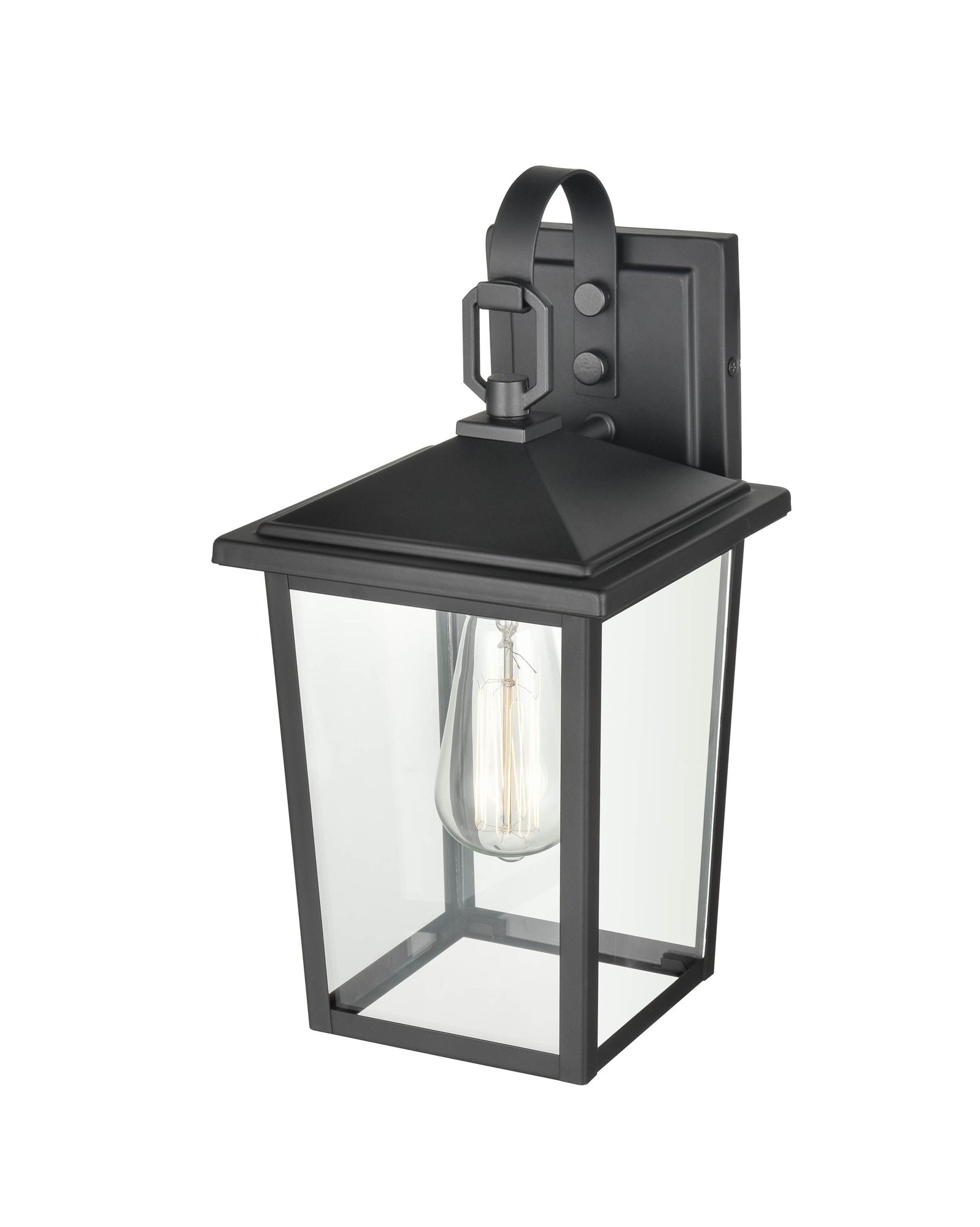 Image 3 Millennium Fetterton 1-Light 14" Powder Coated Black Outdoor Wall Sconce more views
