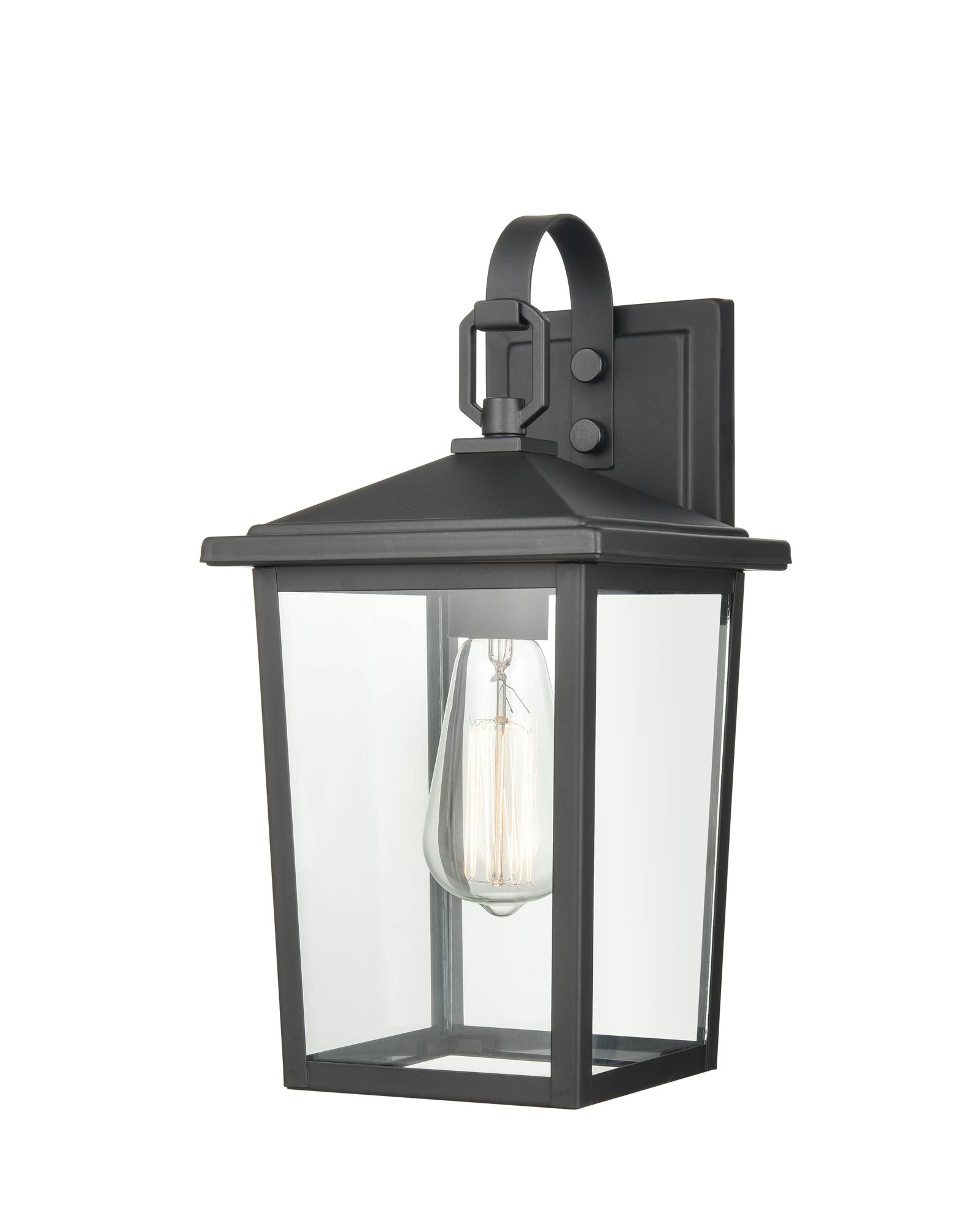 Image 4 Millennium Fetterton 1-Light 14" Powder Coated Black Outdoor Wall Sconce more views