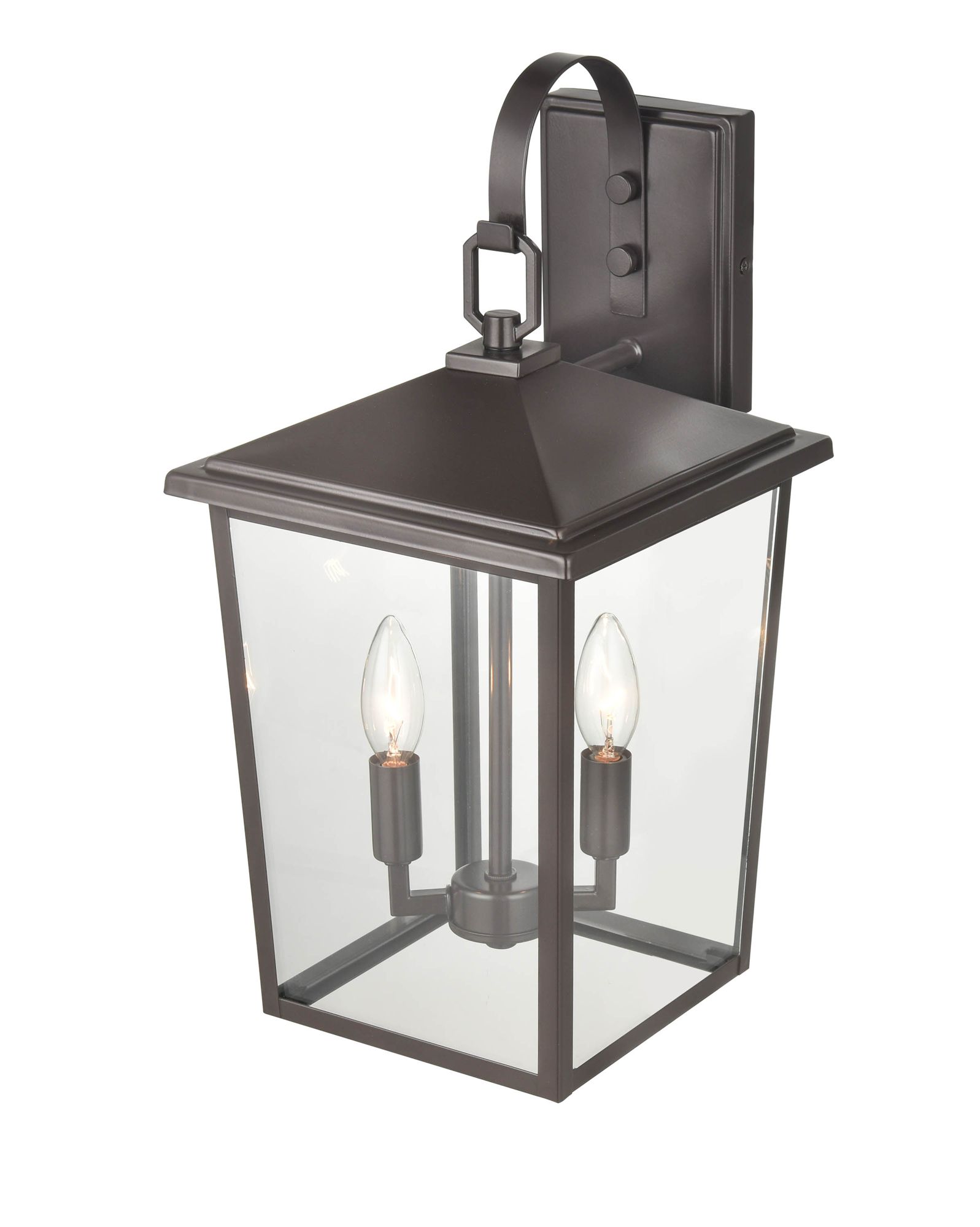 Image 2 Millennium Fetterton 2-Lt 18.25" Powder Coated Bronze Outdoor Wall Sconce more views