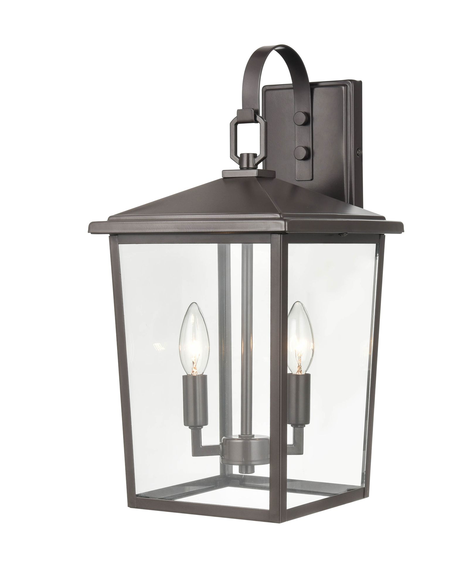 Image 3 Millennium Fetterton 2-Lt 18.25" Powder Coated Bronze Outdoor Wall Sconce more views