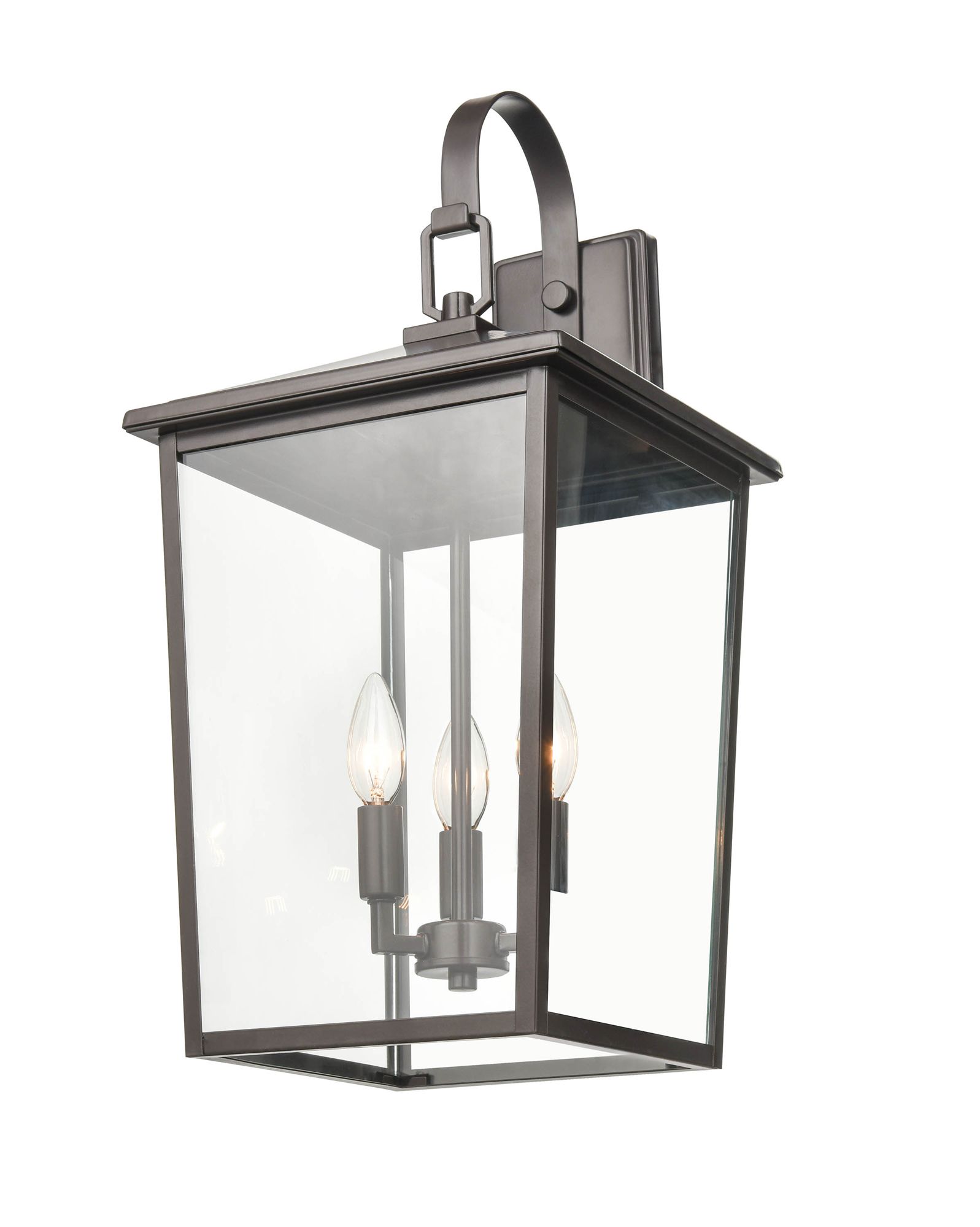 Image 4 Millennium Fetterton 23.5" Powder Coated Bronze Outdoor Wall Sconce more views