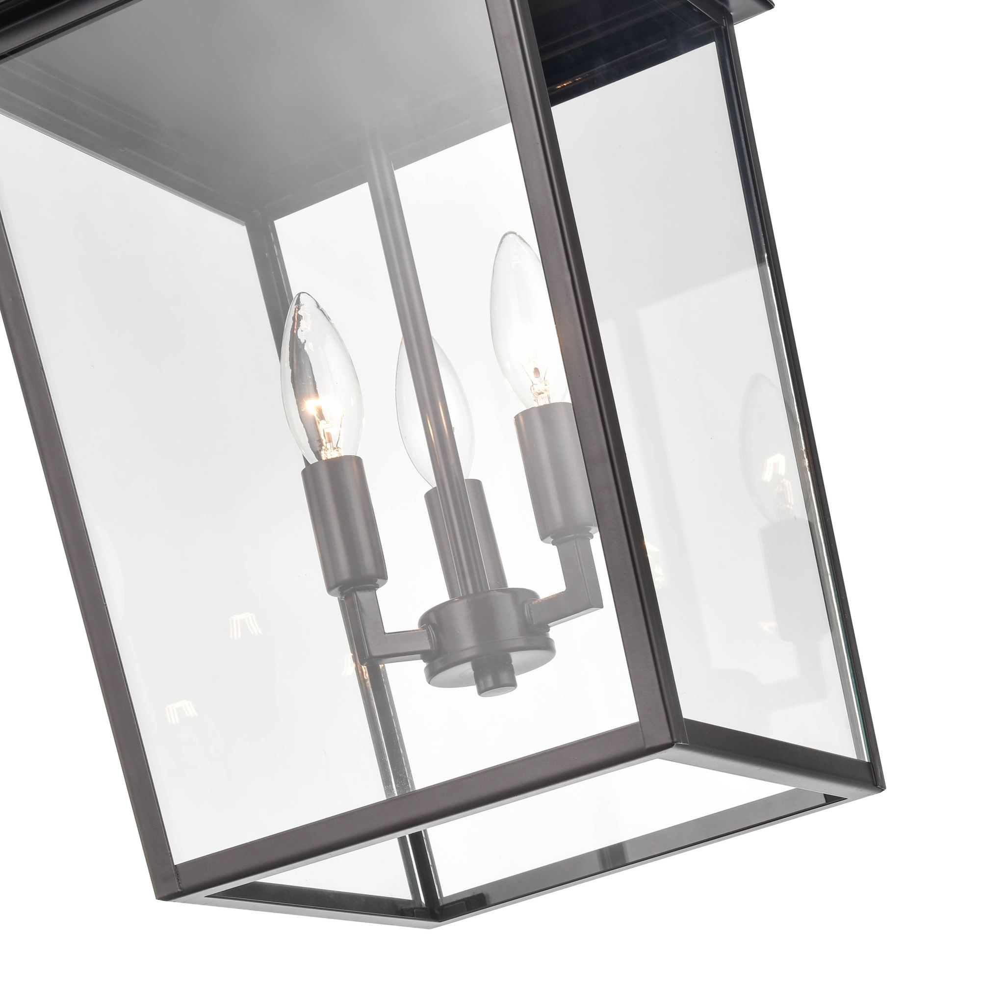 Image 2 Millennium Fetterton 3-Light 19.75" Powder Coated Bronze Outdoor Lantern more views