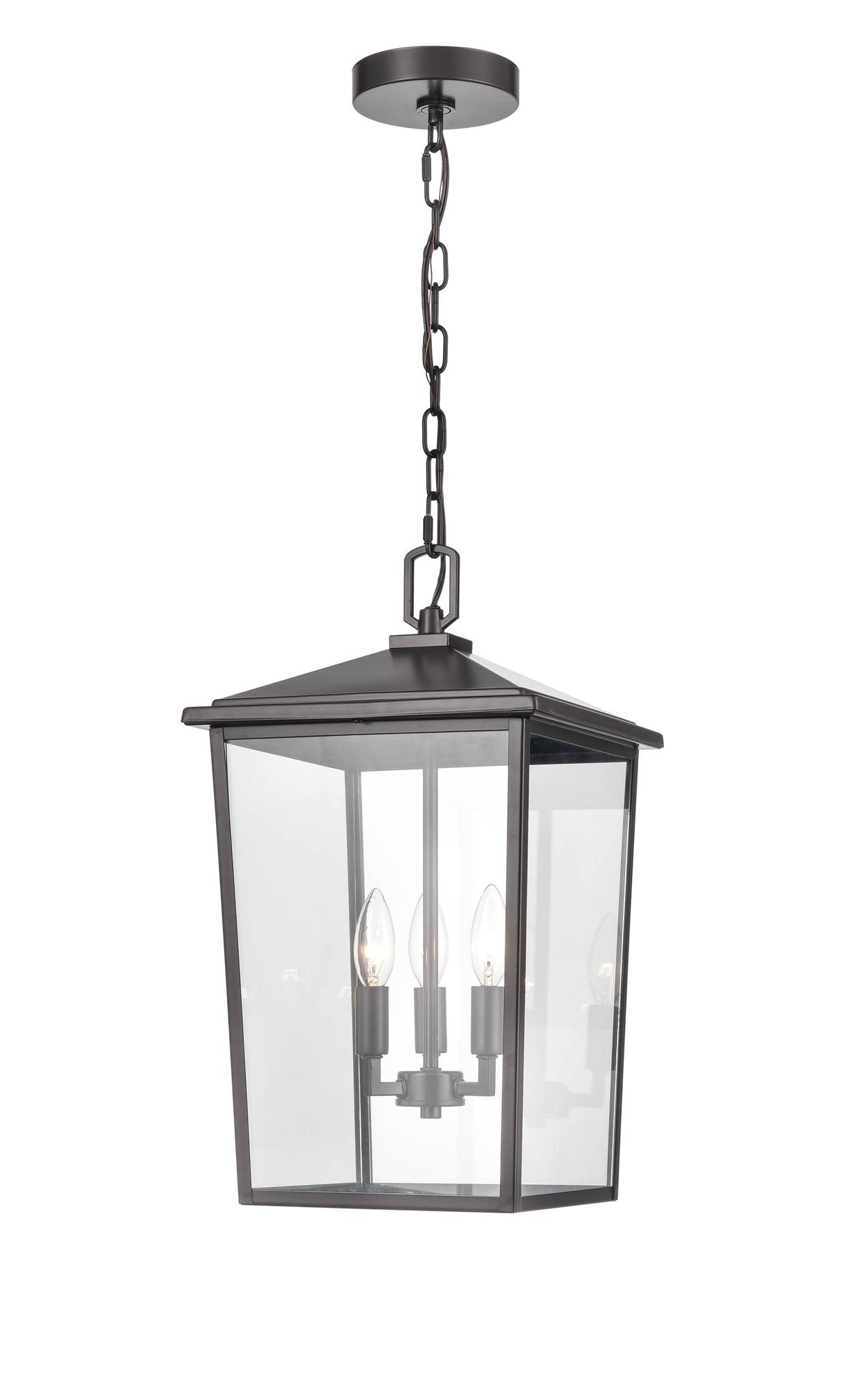 Image 4 Millennium Fetterton 3-Light 19.75" Powder Coated Bronze Outdoor Lantern more views